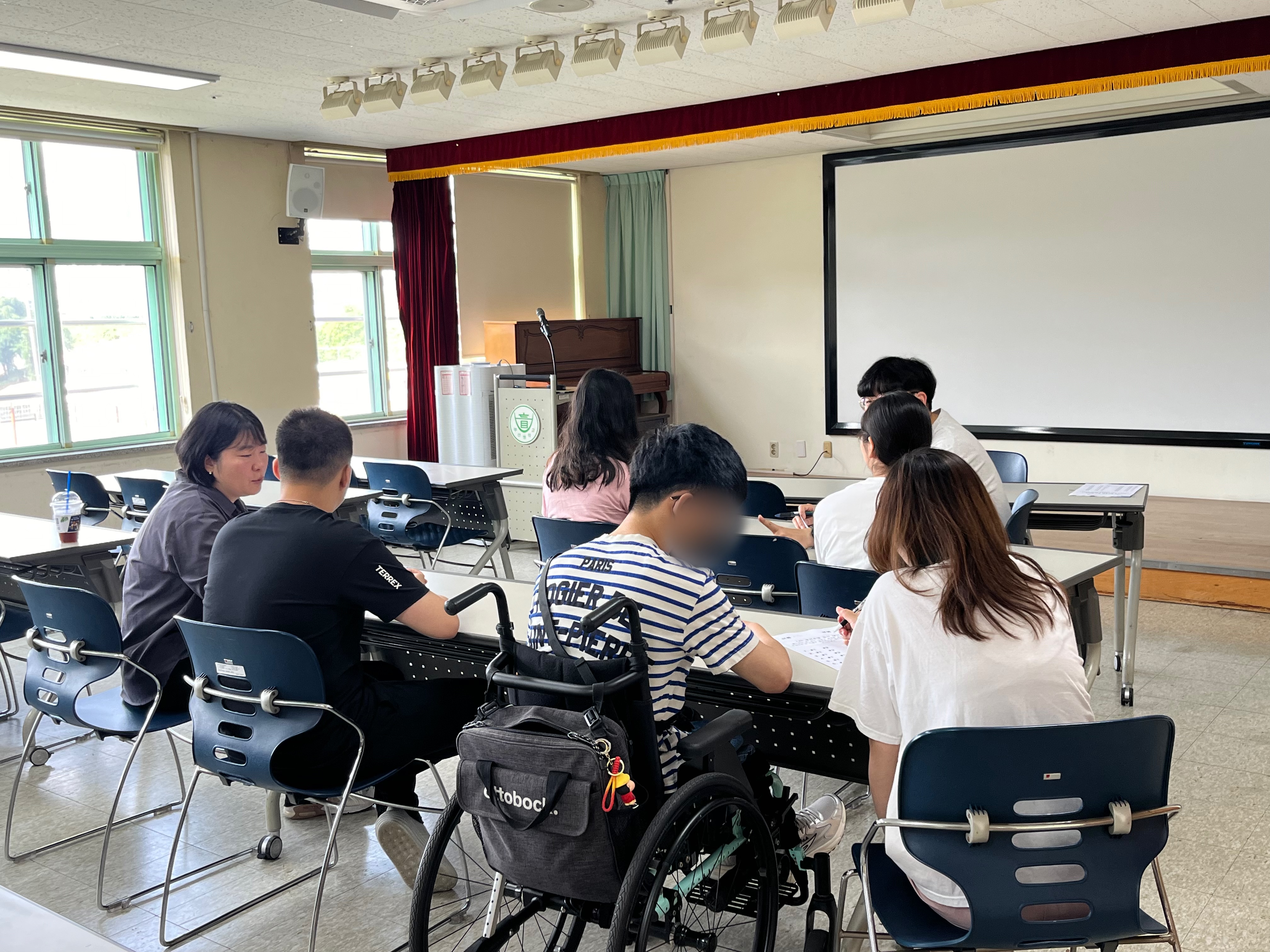 [직업평가센터] 부산맹학교, 부산안마수련원 이동직업평가 실시 썸네일