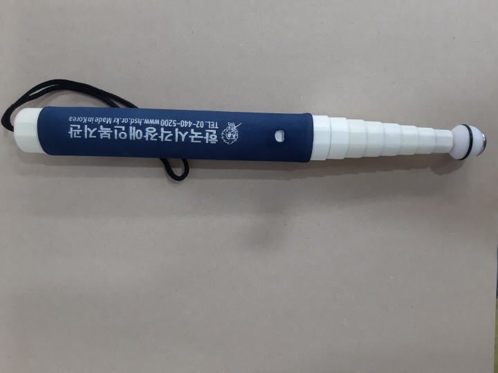 [보행용품] 안테나 흰지팡이 9단 128cm 썸네일